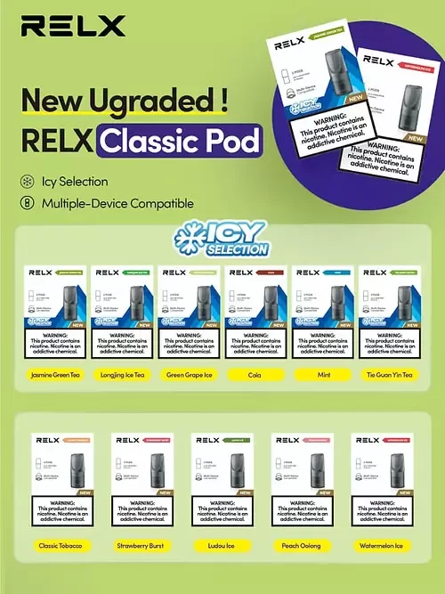 RELX Classic is back with more than a NEW look!